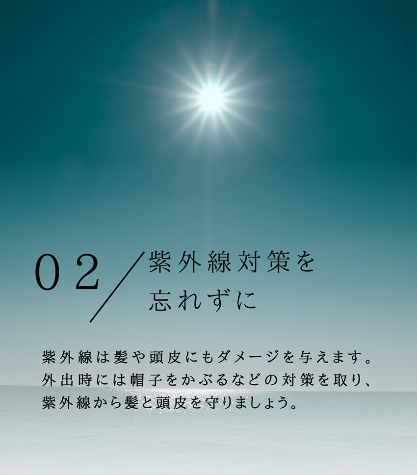 初夏/ヘアケア